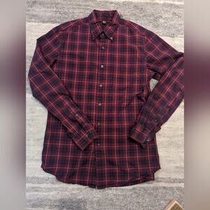 ·Uniqlo Cotton Casual Button Down, Size Small